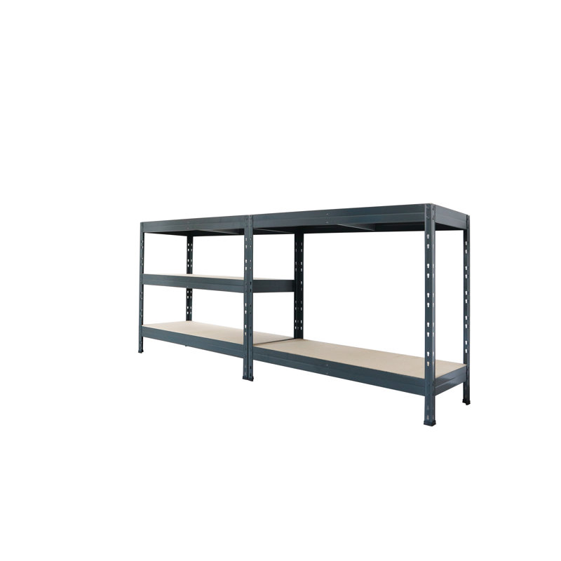 Heavy-Duty Steel and Particle Board 5-Shelf Garage Storage Unit
