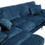 Grand canapé modulaire moderne en U en chenille-2072354176
