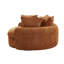 Fauteuil demi-tonneau rembourré avec 8 coussins-1948685733