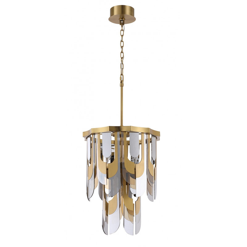 Paramount 21"w Pendant In Aged Brass
