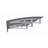 Window Awning Canopy Made Of 0.137Inch Thick Solid Polycarbonate Sheet With Valance For Masonry Concrete Wall House Only.,Sunshade Conapy-115625968-115625966