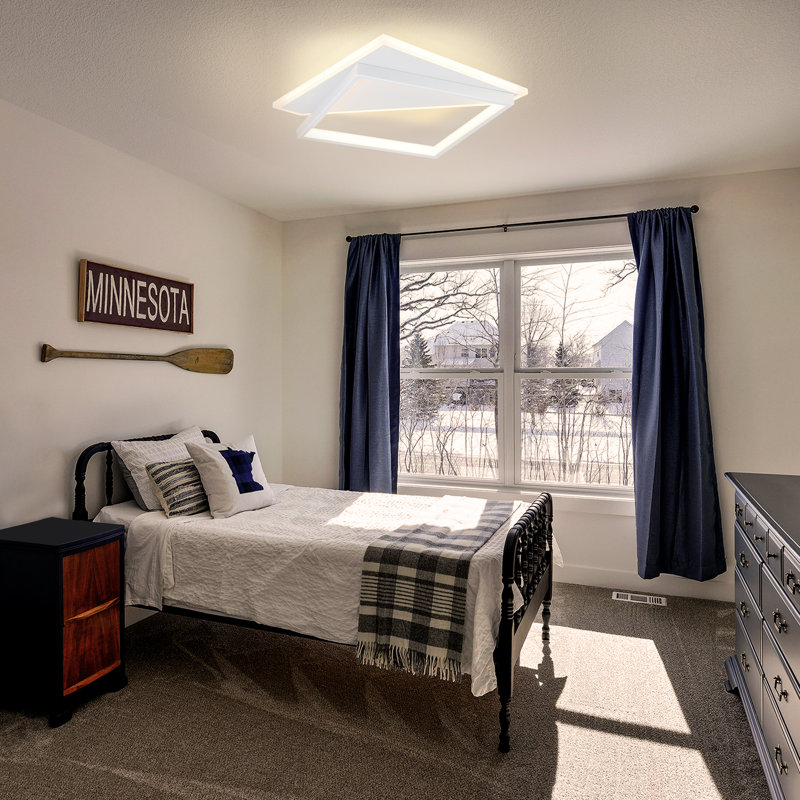 Dalonte LED Flush Mount, 38cm H x 30cm W x 5cm D