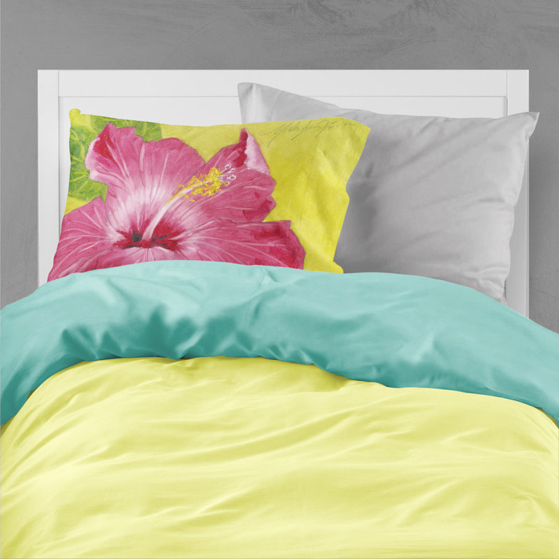 Hibiscus Microfiber Floral