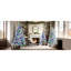 Arbre artificiel enneigé 4 pi, 170 branches, 120 lumières, lumières artificielles et matériaux, arbre de Noël festif avec motif, base stable à DEL, Enjoy A