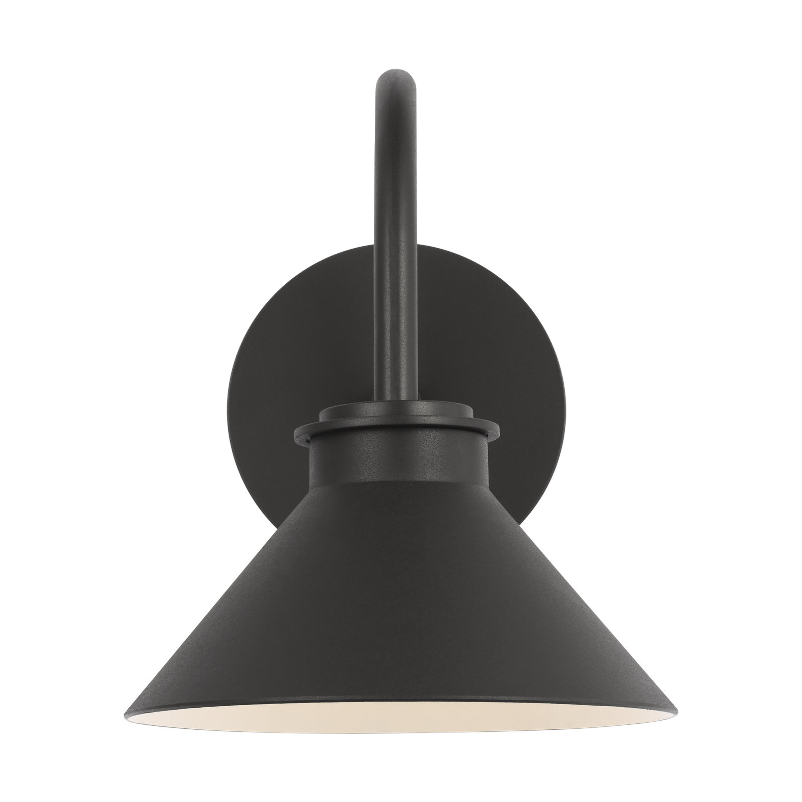 Single Light Stainless Steel Dimmable LED Barn Light, 10.5" H x 8" W x 21" D