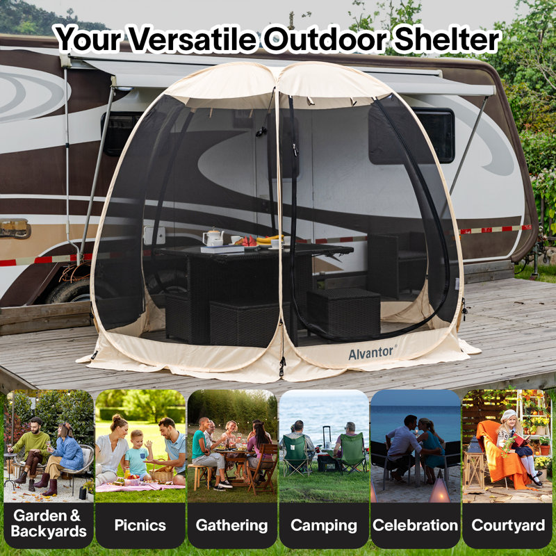 10 Ft. W x 10 Ft. D Fibreglass Gazebo