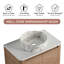 Meuble-lavabo flottant simple 30 po avec comptoir en quartz-1320344033