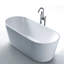 67'' x 32.5'' Freestanding Soaking Bathtub