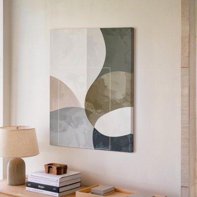 Wall Art Soft Organic Abstract Canvasneutral Earth Tones With Subtle Texture Canvas Ready To Hang Gallery Wrapped Home Decor Modern Design