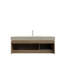 Meuble-lavabo de salle de bain avec lavabo, meuble de rangement mural avec tiroir et 2 portes, meuble-lavabo avec rangement pour la maison-229940548