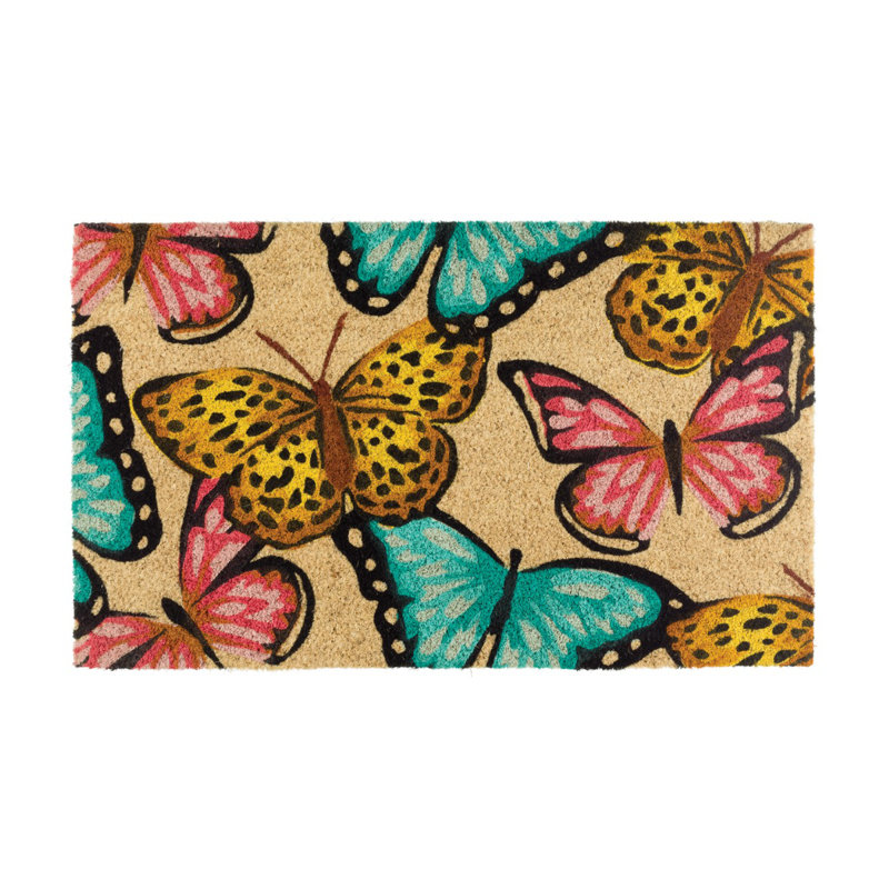 Paillasson coco - Papillon