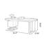 Bureau de direction rectangulaire avec tiroirs en noyer manufacturé-1950983697-1950983711