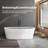 59.05'' x 31.5'' Freestanding Soaking Bathtub