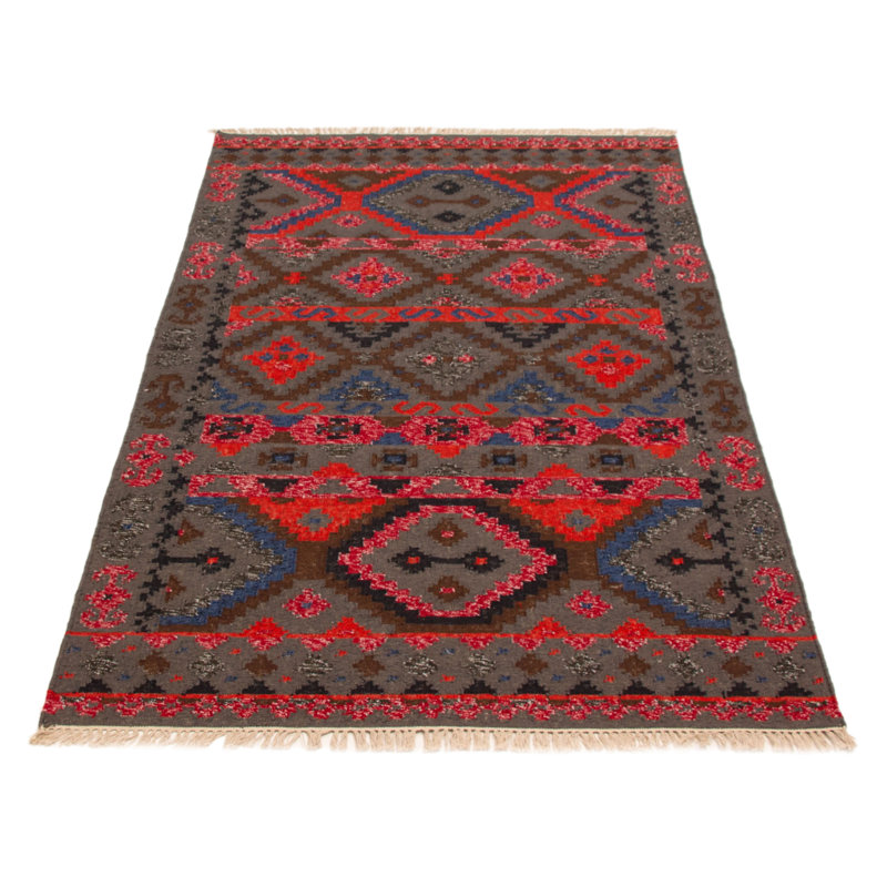 Ankara FW Grey Kilim 5'2" x 8'2"