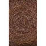 Galaxy Wool Area Rug in Brown And Tan