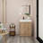 Mckenzee 23.65'' Single Bathroom Vanity with Resin Top