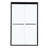 Matte Black Shower Enclosure 48" W X 76" H - Contemporary Double Sliding Door With Thick Tempered Glass And Nano Layer Feature Adjustable Fit-124961194