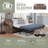 Zyheir Upholstered 77'' Sleeper Sofa
