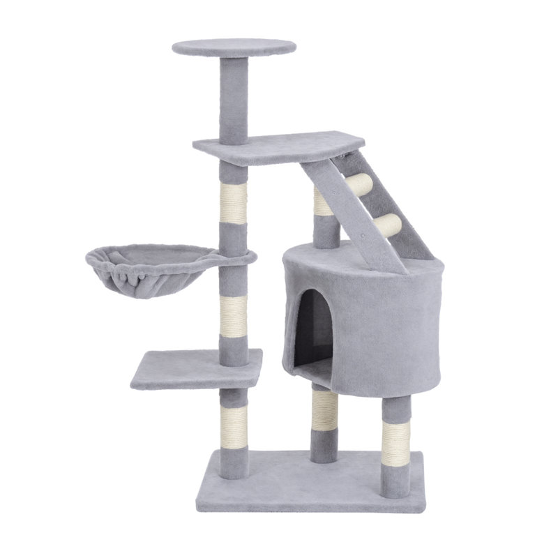 125cm H Cat Tree, Grey