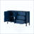 Modern Wave-Pattern Sideboard With 3 Drawers, Large Storage Buffet Cabinet With Hooks And Extra Center Leg,Suitable For Living Room,Entryway,Hallway.-932153551