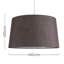 30 cm H Empire Cotton Pendant Shade ( Clip On )-40153349-40411642