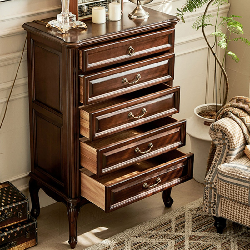 Walnut Solid Wood Accent Cabinet