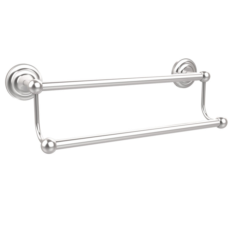 Porte-serviettes mural double Gober, Chrome satiné