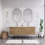Ensemble de meuble-lavabo double mural 72 po Spring-1392428447