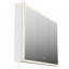 Armoire à pharmacie encastrée carrée en aluminium avec miroir l 48 po x H 30 po