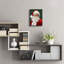 «Jolly Santa 2» par Ashley Bradley, art mural en verre acrylique-1993349888