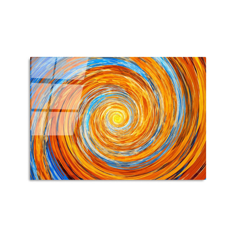 Elegant Decorative Tempered Glass Painting, 19.7 x 27.6 Inches | 100% Tempered Glass, Thickness: 0.16 Inches | Perfect for Home Decor, Living Room, and Office | Stunning Art Piece with Modern Aesthetic