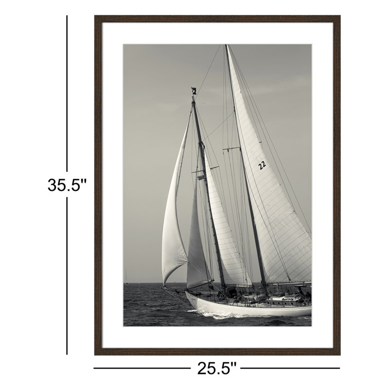 Amaryl Fair Wind par Danita Delimont - reproduction de photo encadrée, Cadre noyer, H 35,5 po x l 25,5 po x P 0,75 po