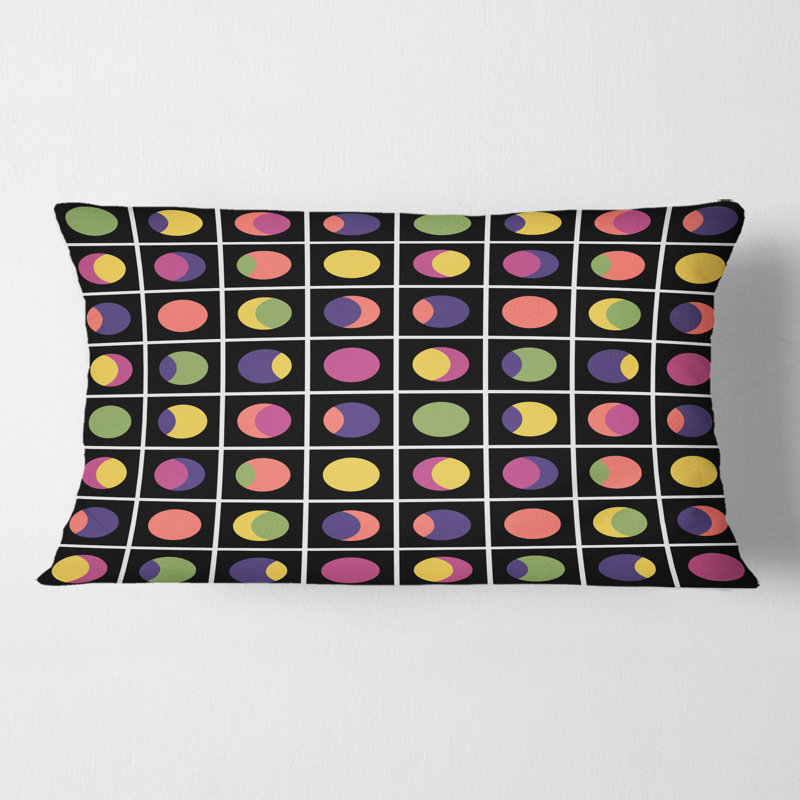 Coussin Retro Retro Circular Moons - Mid-Century