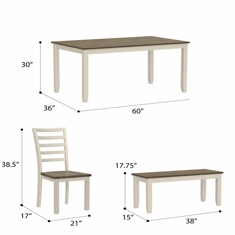 6 Piece Dining Table Set
