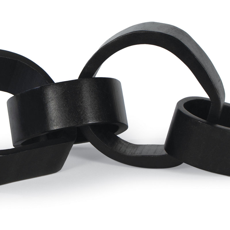 Wooden Links Centerpiece, Black