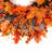 Handcrafted Faux Lighted Maple Polyester 45cm Wreath