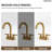 Centerset Bathroom Faucet with Drain Assembly, 2-Handle Bathroom Sink Faucet -110871956