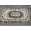 Tapis beige en laine, tapis frais, tapis d'entrée, tapis de sol, tapis décoratifs 3,4 pi x 6,8 pi, tapis turc, tapis rétro