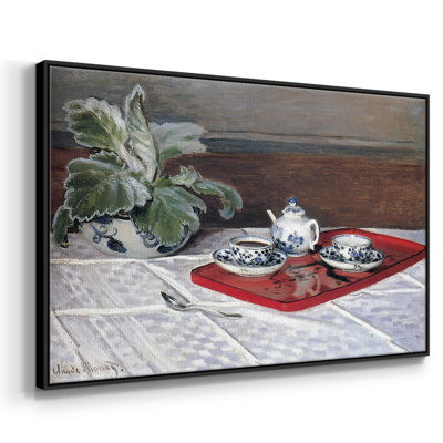 The Tea Service, 1872, reproduction d'art sur toile