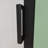 Semi-Frameless Folding Pivot Hinged Shower Door 34 In. W X 72 In. H,1/4" (6Mm) Tempered Glass,Bathroom Bifold Panel, Reversible Installation,Matte Black