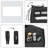 hauck Play N Relax Center Portable Baby Playard Crib with Travel Bag, Black-93803090