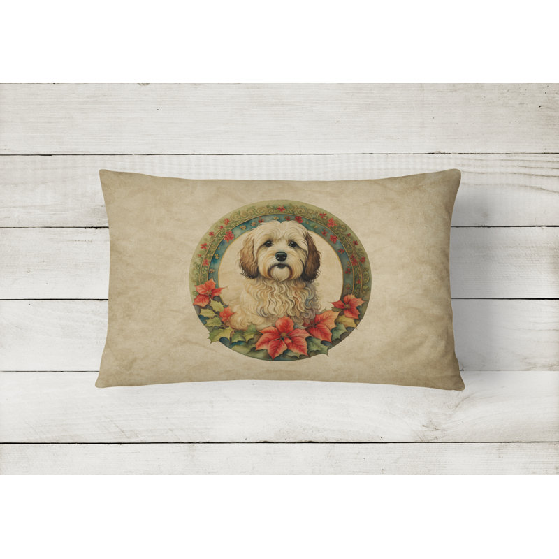 Coussin Christmas, 12 po x 16 po, Rectangulaire