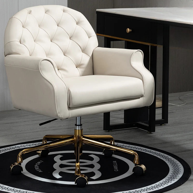 Crowson Genuine Leather Side Chair