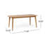 Ensemble de salle à manger d'extérieur moderne 7 pièces avec chaise empilable 7 pièces-563227276