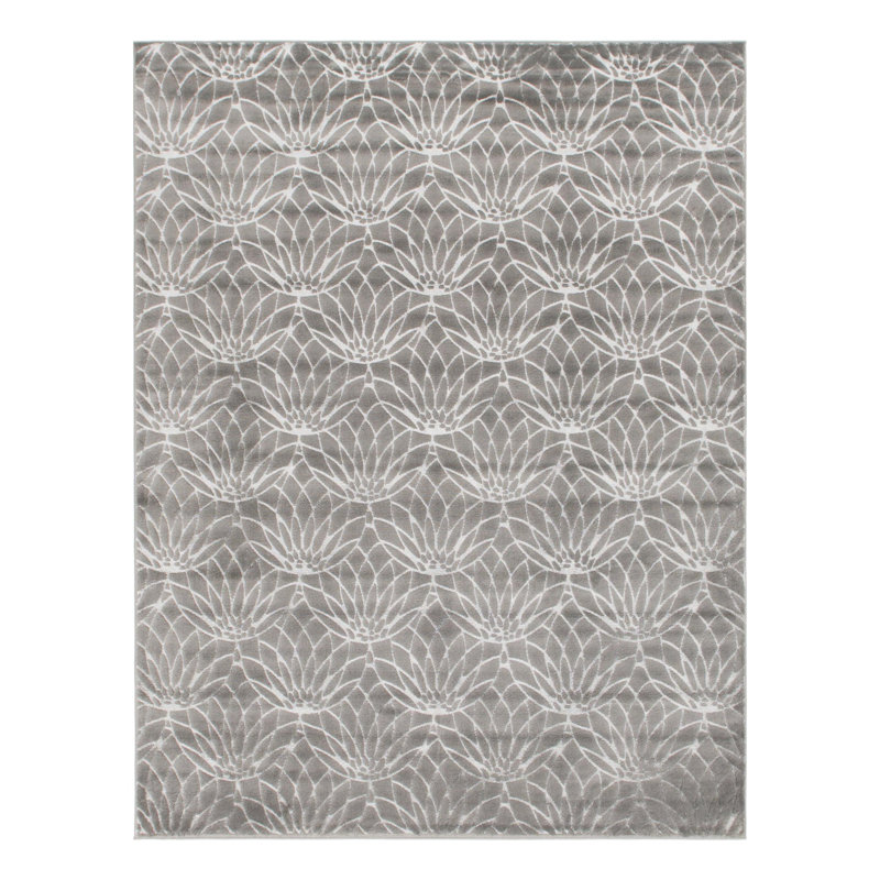 Glitzy Geometric Indoor Rug, Rectangle 7'10" x 10'