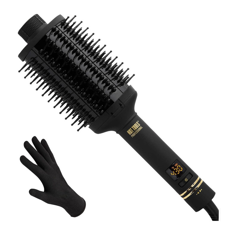 Multi-styler à brosse chauffante ovale Hot Tools de la collection Hot Gold