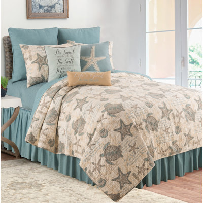 Rickey Cotton Machine Woven Quilt