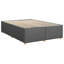 Structure de lit Ebern Designs sans matelas gris foncé TG-231448792-231448794