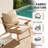 Outdoor 4'' Replacement Cushion Set Back Cushion With Retaining Clip-105494417-105494420