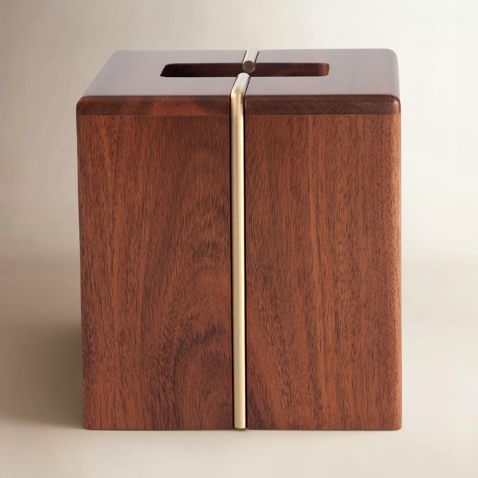 Earhart Wood Tissue Box Cover